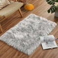 thumbnail image 3 of Faux Fur Rug Throw,Fluffy Washable Rug for Bedroom Dorm, 3 of 5