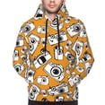 thumbnail image 4 of Hoodies for Men - line camera Long Sleeve Comfrt Men'S Fashion Hoodies & Sweatshirts, Sweatshirts for Men Hoodies Pullover Clothing Clothes with Pouch, 4 of 7