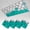 Color 1, variant on 4 Pack Magnetic Ceiling Light Covers 2 x 4 Feet, Abstract 3D Geometric Beige Cubes Teal Brush Stroke Light Shades & Filters for Office Classroom Drop Ceiling Flat Panel Lights