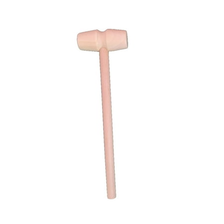 

Linyer Pack of 10 Hammers Wooden Lobster Mallets Hardwood Pounder Replacement Seafood Crackers Kids Birthday Decoration Crafts oval