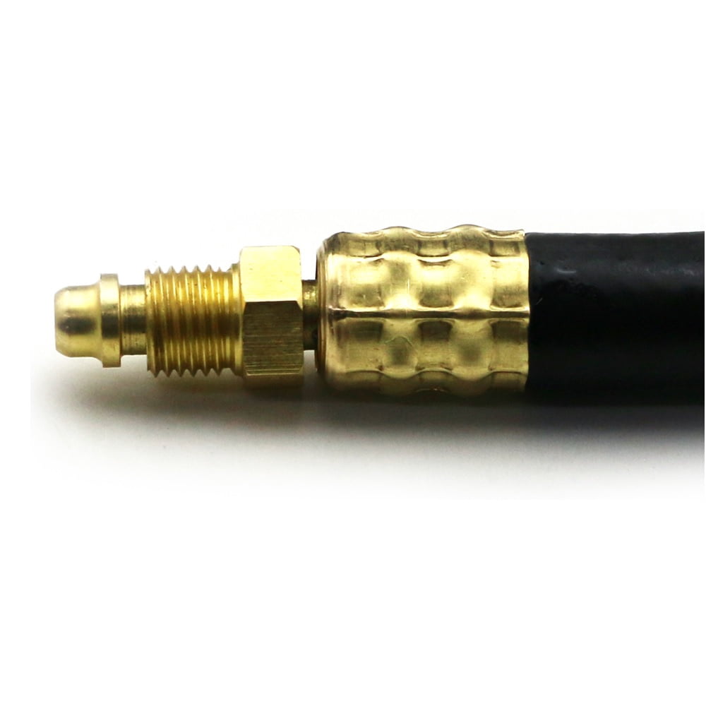 WeldingCity Power Cable Hose 57Y01R (Rubber, 1-Pcs Style) 12.5-ft for Air-cooled TIG Welding Torch 9-series and 17-series