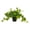 E, variant on Kilougeis Artificial Plants Greenery Watermelon Peperomia, Fake Potted Plants Faux Hanging Vine Plant with Pot Home Decor