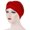 Red, variant on Certgust Head Scarf for Women Chemo Headwear for Women India Solid One Tail Chemo Beanie Scarf Turban Warm Wrap Cap Head Wraps for Women Black