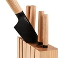thumbnail image 6 of BergHOFF Ron Stainless Steel 6pc Knife Block Set, Natural, 6 of 9