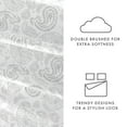 thumbnail image 4 of 4 Piece Premium Flannel Printed Bed Sheet Set by ienjoy Home, 4 of 4