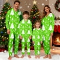 thumbnail image 2 of Fiaer Family Matching Christmas Onesie Pajamas Cute Funny Printed One Piece Xmas Pjs Hooded Holiday Sleepwear Full Zip up Jumpsuit Loungewear Sleepwear Kids 10T, 2 of 8