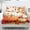 Bow Fall Pumpkin, variant on Bulopur Fall Pumpkin Twin Size 3-Piece Sheet Set, Soft Fade-Resistant Easy-Care Bedding with Wrinkle-Free Bottom Fitted Sheet for All-Season Twin Bed Comfort