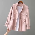 thumbnail image 2 of Women Long Sleeves Jacket Lightweight Zip Up Fall Coat with Four Pockets Casual Outdoor Hiking Jacket, 2 of 6
