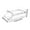 C, variant on XMMSWDLA Refrigerator Organizer Bins Can Dispenser Storage Organizer Bins 2-Layer Automatic Rolling Beverage Soda Can Storage Box for Fridge Beverage Organizer for Beer Soda Organizer