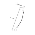 thumbnail image 2 of WASHWEPE 6Ud Cordón Elástico Para Stylus Negro Con Retráctil Antipérdida Para Tablet Y Teléfono, 2 of 8