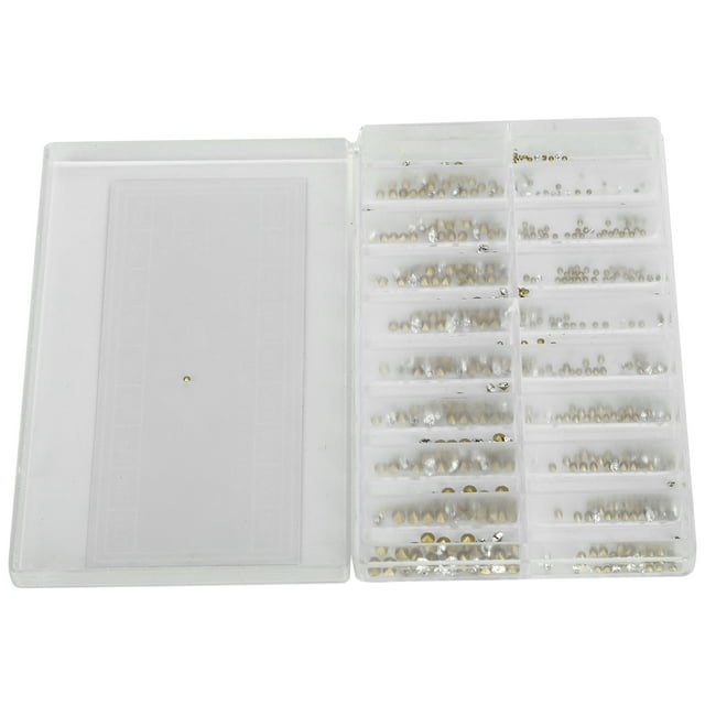Diamantes De Imitación Para Piezas De Reloj, Mantenimiento De 18 Rejillas, Piedra Decorativa Para Relojes, Conveniente Para La Decoración De Relojes Para Relojeros Cergrey Watch Decoration Rhinestone