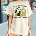 thumbnail image 2 of In Our House We Celebrate Diversity Equity And Inclusion Cat Lady T-Shirt, 2 of 5