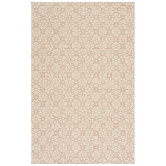 SAFAVIEH Martha Stewart Hampton Diamond Indoor/Outdoor Area Rug, Natural/Beige, 8' x 10'