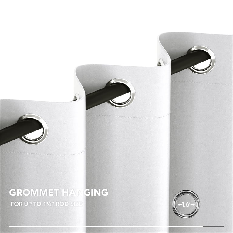 Deconovo Room Darkening Grommet Curtains 38x84 photo 8