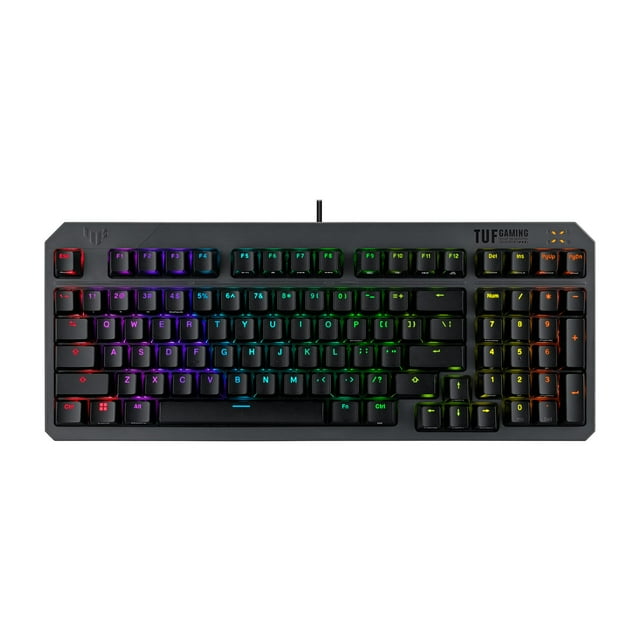 Teclado gamer ASUS TUF K3 Gen II con cable, RGB e impermeable