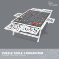 thumbnail image 5 of Jumbl 1000 Piece Puzzle Table with Drawers and Felt Surface, 23x31 Inch, 5 of 9