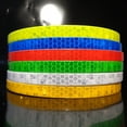 thumbnail image 2 of COOPHYA Bike Rim Sticker Reflective Tape Green Fluorescent At Night 5 Pieces, 2 of 8