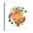 thumbnail image 2 of Creative Products Blessed Pumpkin Vine 30 x 30 Canvas Wall Art, 2 of 5