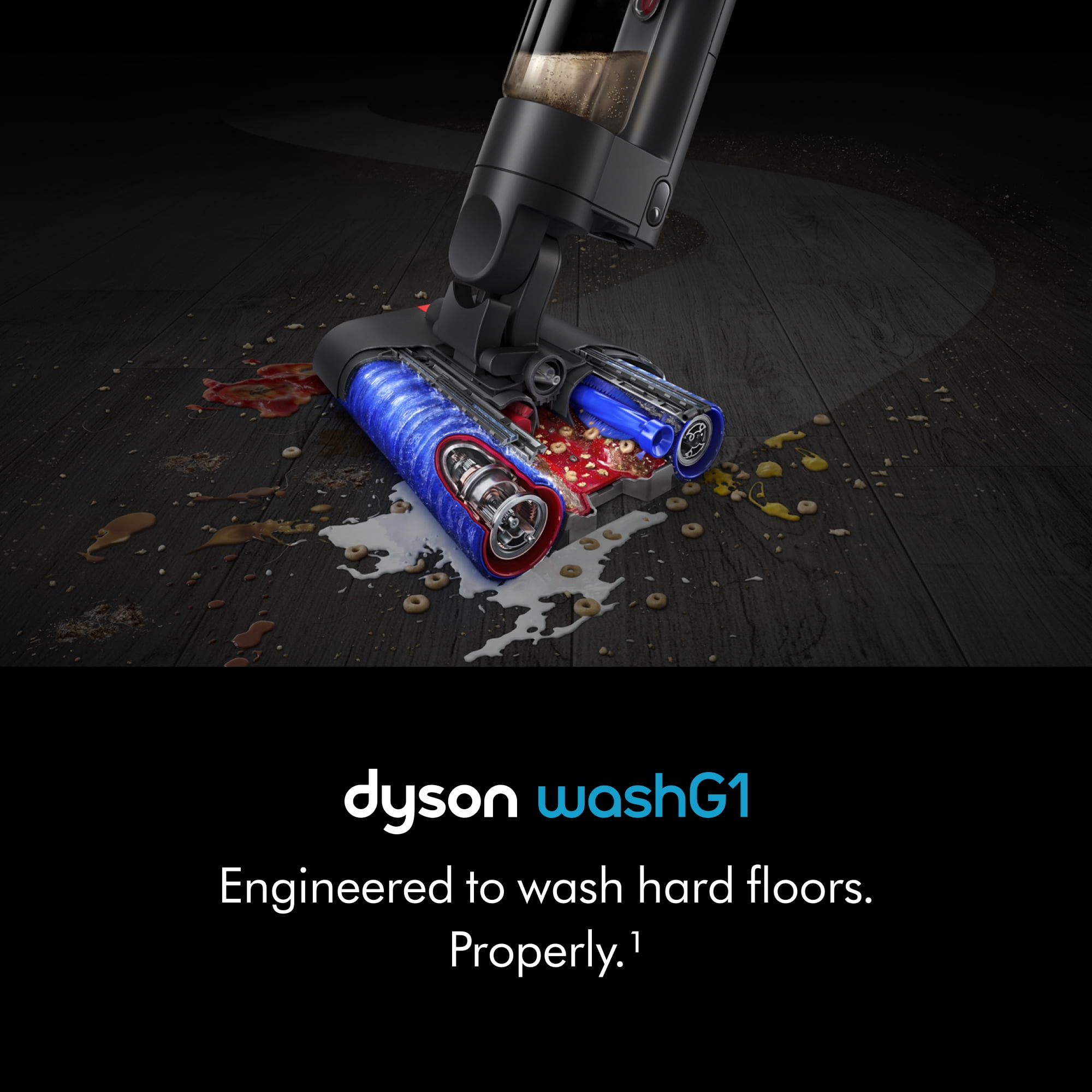 Dyson WashG1™ Wet Cleaner | Matte Black/Ultra Blue | New