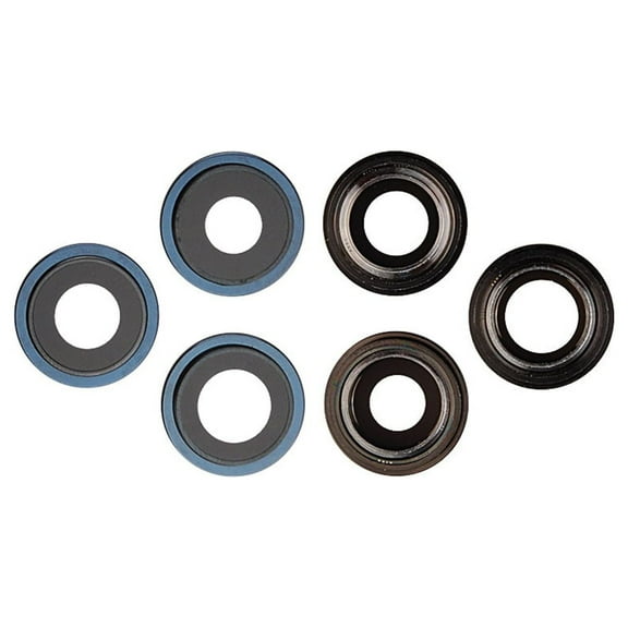 Replacement Rear Camera Glass Lens With Cover Bezel Ring For Apple iPhone 12 Pro Max - Pacific Blue