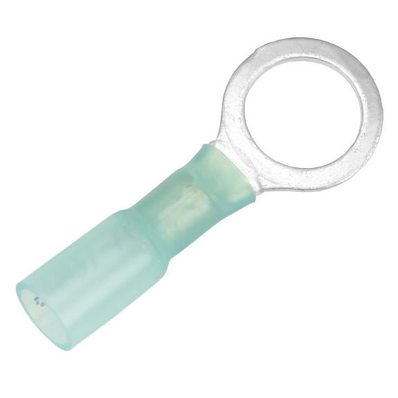 Pacer 16-14 AWG Heat Shrink Ring Terminal - 3/8" Stud Size - 25... [TE14-38R-25]