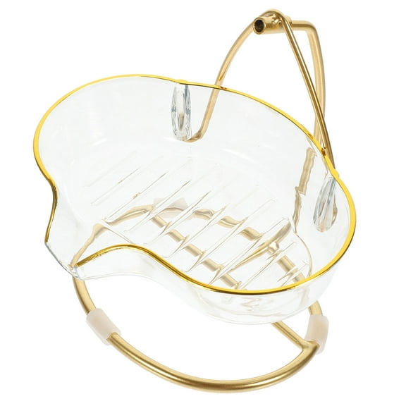 unbranded Countertop Soap Soap Dish Soap Dish for Desktop Soap Draining Dish 13X11X8.5CM