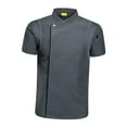 thumbnail image 3 of Chaqueta de Chef Strade Fareast Limited gris Manga corta XXXXL, 3 of 8
