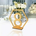 thumbnail image 5 of FRCOLOR  Set of 2 Black Table Numbers Decor Home Event Wedding Banquet, 5 of 8