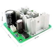 Treedix 2pcs12V~40V 10A PWM DC Motor Speed Control Switch Controller Voltage Regulator Dimmer