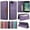 Purple, variant on Allytechgroup Wallet Case for iPhone 7 / 8 / SE 2022 & 2020, Slim Lightweight PU Leather Stand Flip Phone Case with Credit Card Slot Shockproof Protective Back Cover for Women Men, Black