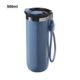 thumbnail image 2 of Advancent Taza térmica de acero inoxidable 304: doble capa, fácil de limpiar y al vacío. Fabricada en acero inoxidable 304. Teteras azul 500 ml, 2 of 6