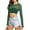 Dark Green, variant on Avidlove Women Mesh Crop Top Long Sleeve See Through Shirt Sheer Blouse Black, XL