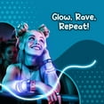 thumbnail image 4 of Windy City Novelties - 8" Blue Glow Stick Bracelets - Bulk 50 Pack for Summertime Fun & Beach Parties, 4 of 5