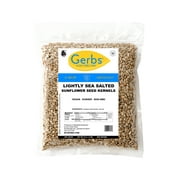Lightly Sea Salted Sunflower Seed Kernels by Gerbs - 2 LBS. - Top 14 Food Allergen Free & Non GMO - Vegan & Kosher