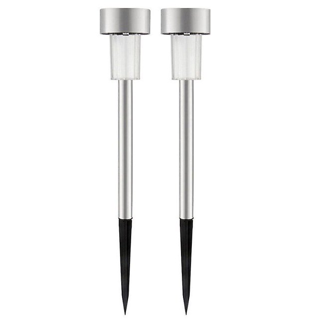 1/2/4/6 Uds. Luz Solar para camino de jardín Ip44 lámpara de inserción Led impermeable 14 pulgadas enchufe a tierra Kuyhfg Bienvenido a Kuyhfg