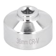 thumbnail image 2 of Oil Filter Wrench Socket, Anti-Rust Stainless Steel 36mm 6-point Socket Hand Tool  For Car Accessory, 2 of 8