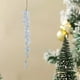 thumbnail image 4 of Adornos navideños, adornos navideños, acrílico transparente, copo de nieve, cristal, araña de hielo, perla, gota de agua, cadena colgante, adornos para árbol de Navidad, adornos de plástico, 4 of 6
