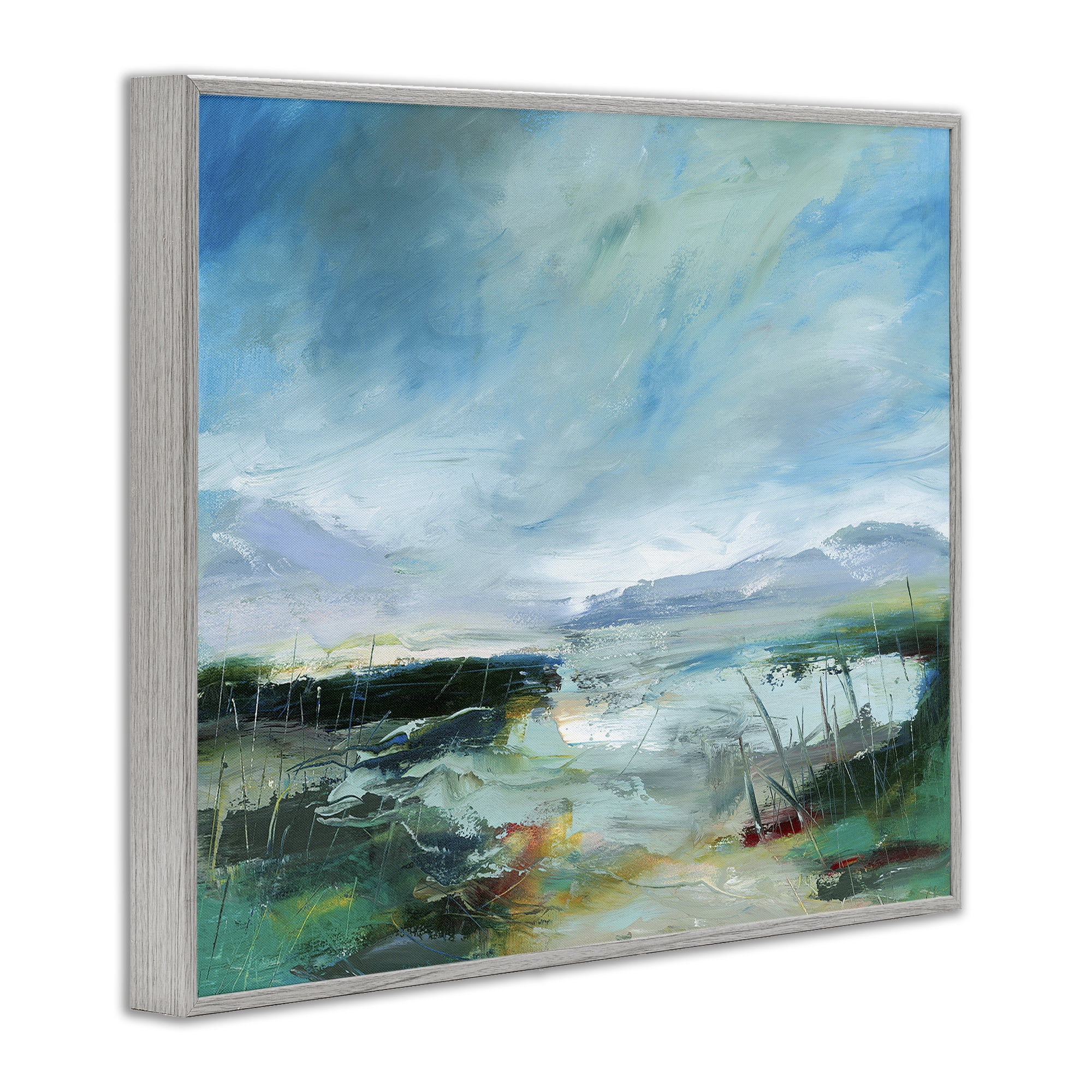 Stupell Industries Days By The Loch Gray Framed Giclee Art, design by Lesley Birch