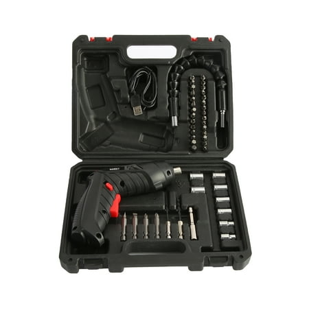 

JiaQi LBWS-292 Electric Drill Multifunction Rechargeable 3.6V Mini Electric Drill Set for Punching