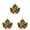 Green 3PCS, variant on CY5O5ee Maple Leaf Suncatcher for Window Hanging Fall Ornaments Pendant for Fall Winter Thanksgiving Window Wall Acrylic Maple Leaves Hanging Ornament 2PCS