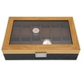 thumbnail image 1 of Watch Box, Watch Collection Box Vintage Watch Organizer, for Father Boyfriend, 1 of 8