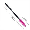 thumbnail image 5 of Disposable Eyelash Brushes, Rose Mascara Wands Applicator Makeup Kits, Eyelash Spoolies Brushes for Eyelash Extensions and Eyebrows, 5 of 6