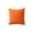 - [Orange] / Housse de coussin Décoratif, variante sur Housse de Coussin en Velours Côtelé - Taie D'Oreiller Décorative Bohème Hivernale, Tissu Polyester, Fermeture Éclair Invisible, Vin, JKODE