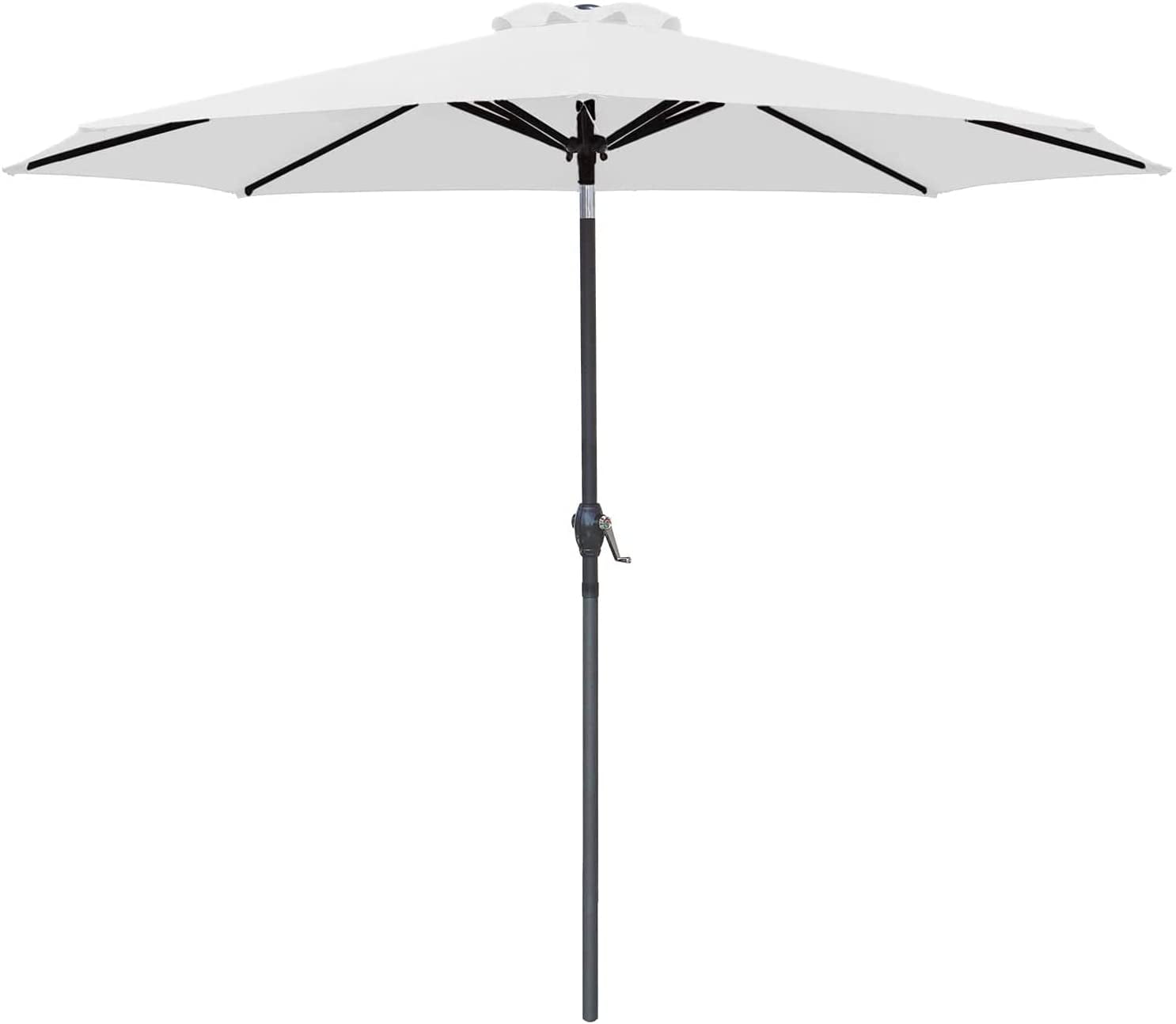 Devoko 9FT Patio Umbrella Outdoor Table Umbrella with 8 Sturdy Ribs