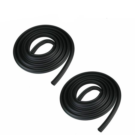 Door Seals Rubber Weatherstrip Pair Set Kit For Ford F-100 Ford F-250 Ford F-350