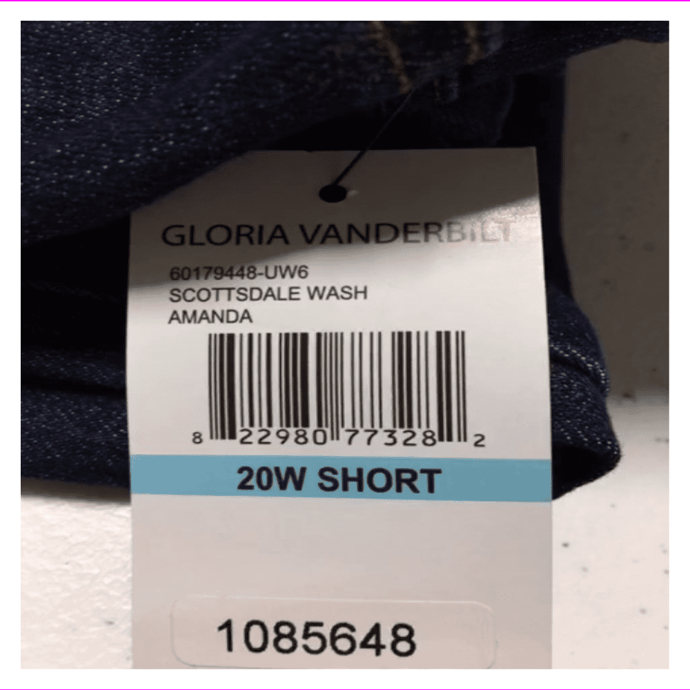 gloria vanderbilt amanda sculpt stretch jeans