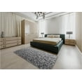 thumbnail image 5 of Ahgly Company Machine Washable Indoor Square Transitional Grey Gray Area Rugs, 6' Square, 5 of 7