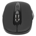 Souris sans fil Souris de jeu sans fil Mouse par ordinateur Mouse sans fil Bt Mouse Sans fil Distance de transmission longue Mini FourWay Roue de défilement de la souris optique pour la tablette de carnet PCNoir