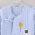 thumbnail image 5 of Gibobby Newborn Infant Baby Girl Fall Winter Clothes Set 7Pcs Infant Outfits Set Romper Set Cute Baby Outfits Infant Winter Clothes Set For 0-3 Months,Sky Blue, 5 of 5