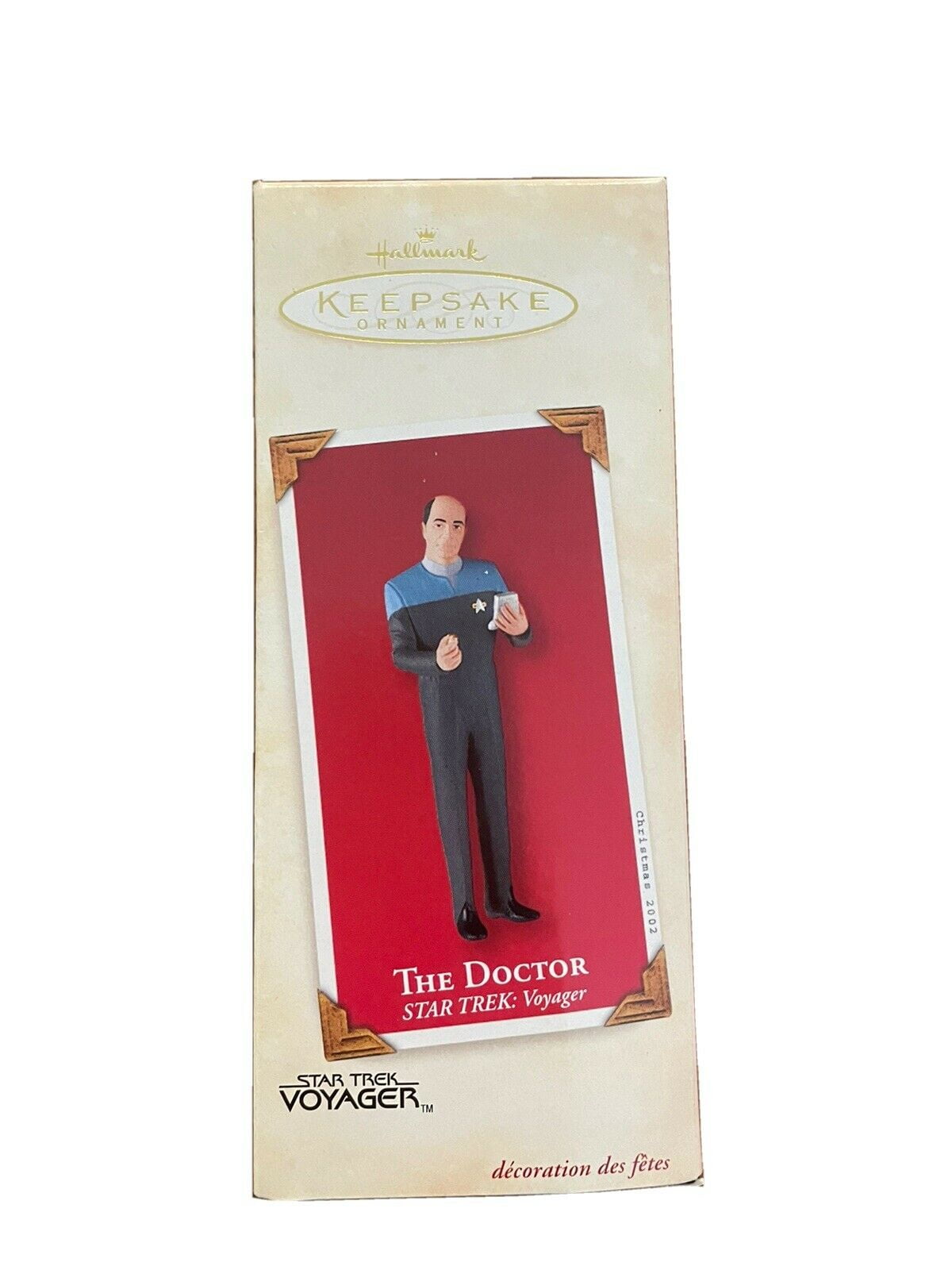 Hallmark Keepsake Ornament The Doctor Star Trek Voyager 2002